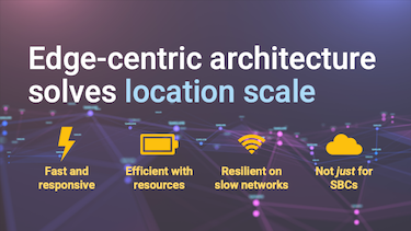 Machine Learning at the Edge: Elements Needed for Scale 